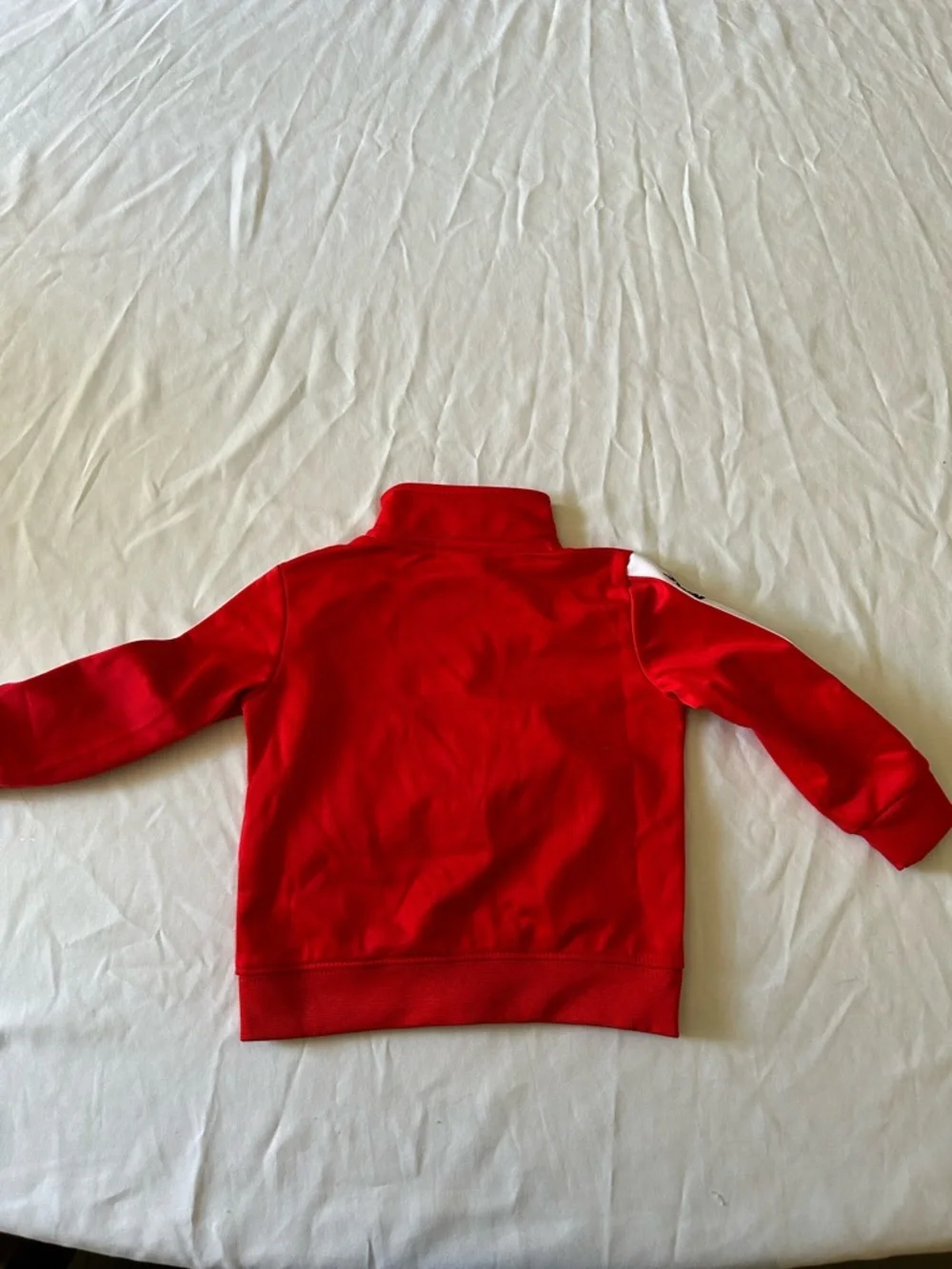 Nike Baby Track Jacket Red Zip Up Logo Athletic 12M Toddler